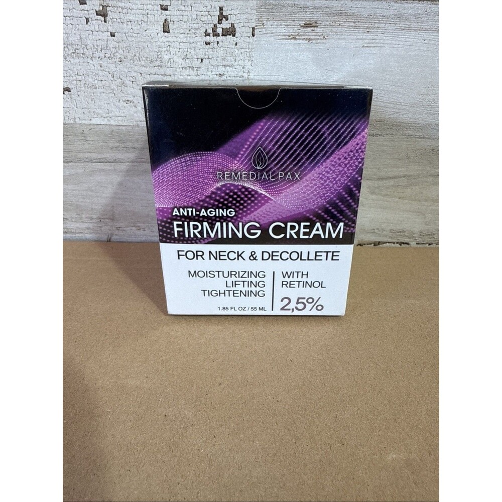 REMEDIAL PAX Anti-Aging Firming Cream For Neck & Decollete, 1.85 fl oz